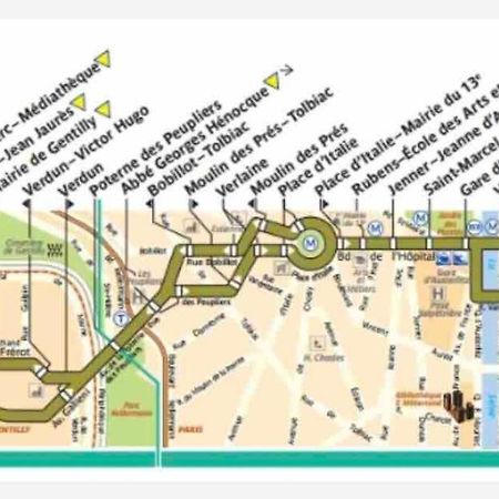 Beau T3 A Arcueil A 3 Min Rer B « Laplace » Exterior foto